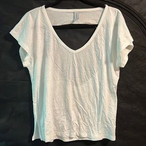 Cutout White Tee